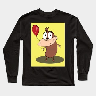 Cowardly George Long Sleeve T-Shirt